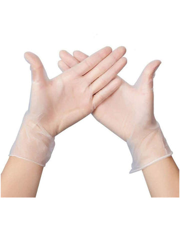 LC Disposable Vinyl Gloves - Medium - Protective and Hygienic